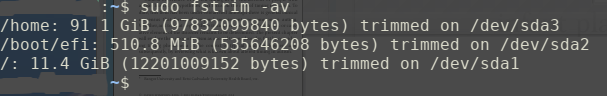 Storage cleared